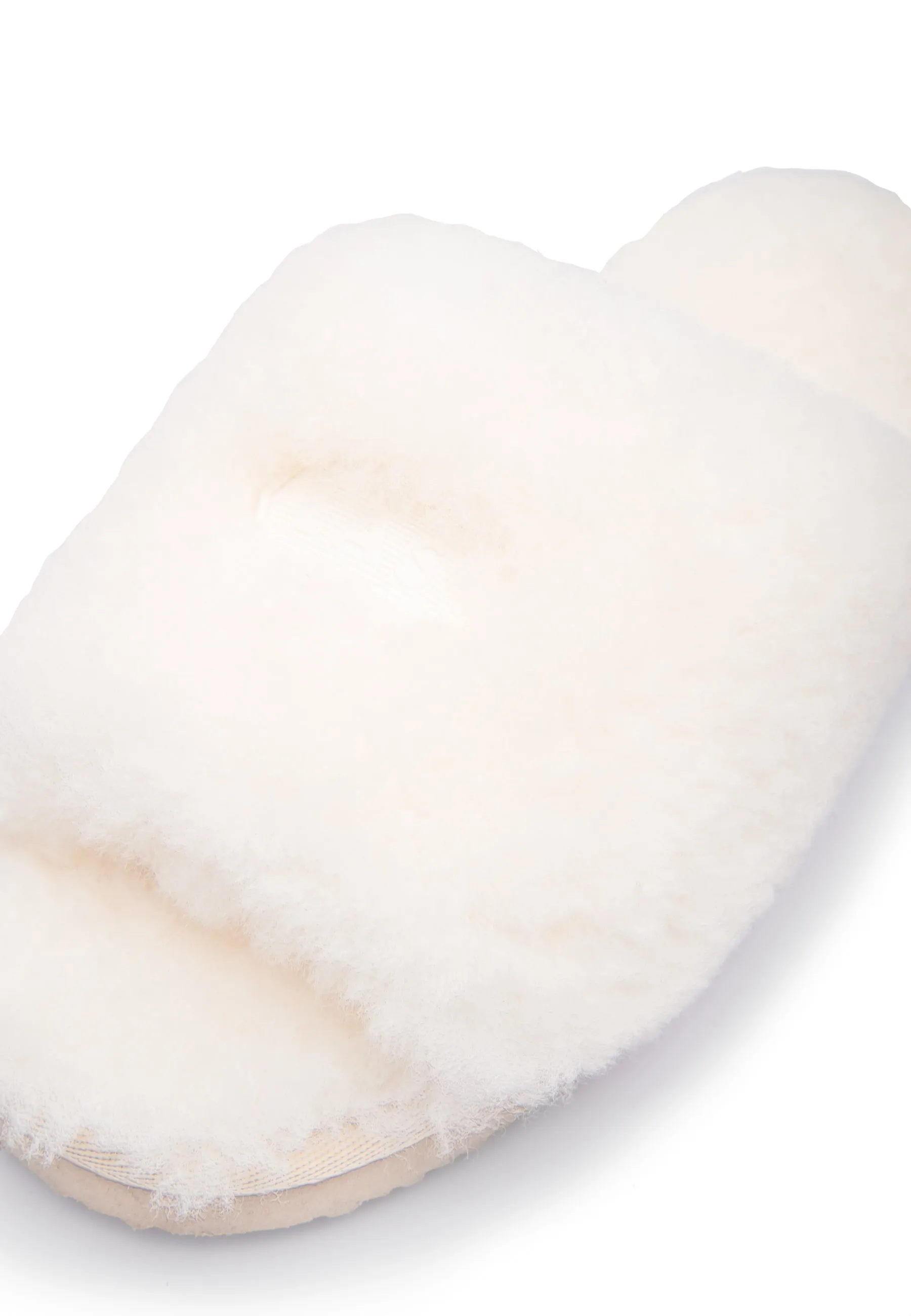 Off White Miriam Fur Slippers