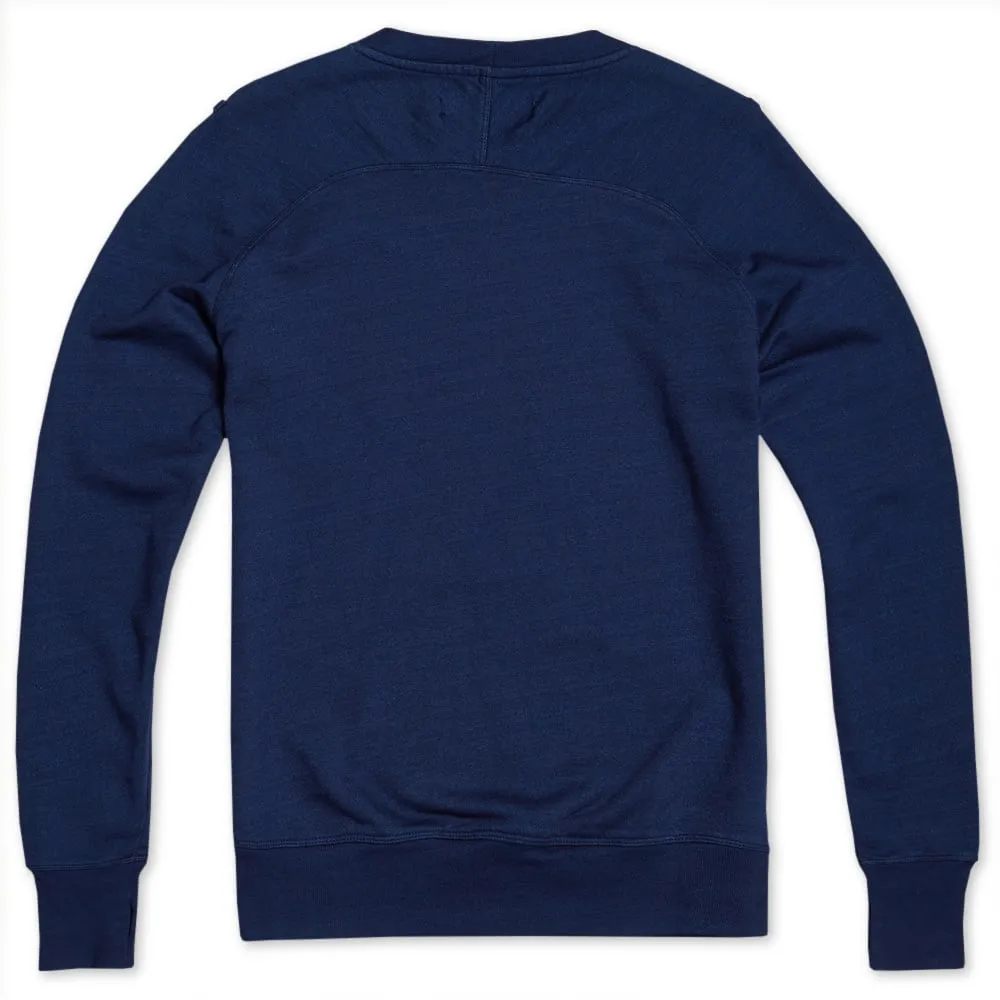 Dudley Indigo Crewneck Sweatshirt