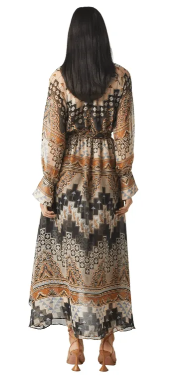 Paloma Dress in Alhambra Mosaic