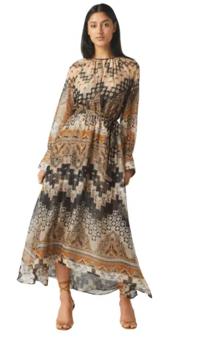 Paloma Dress in Alhambra Mosaic