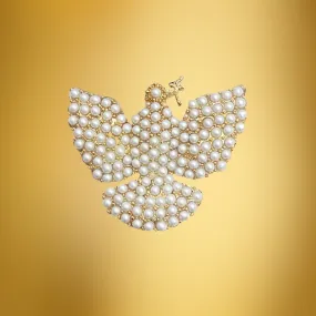 Pearl Dove Hope Pin