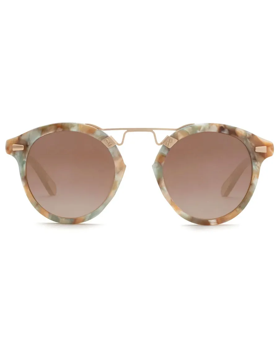 Pearlescent Sweet Tea St. Louis II Sunglasses