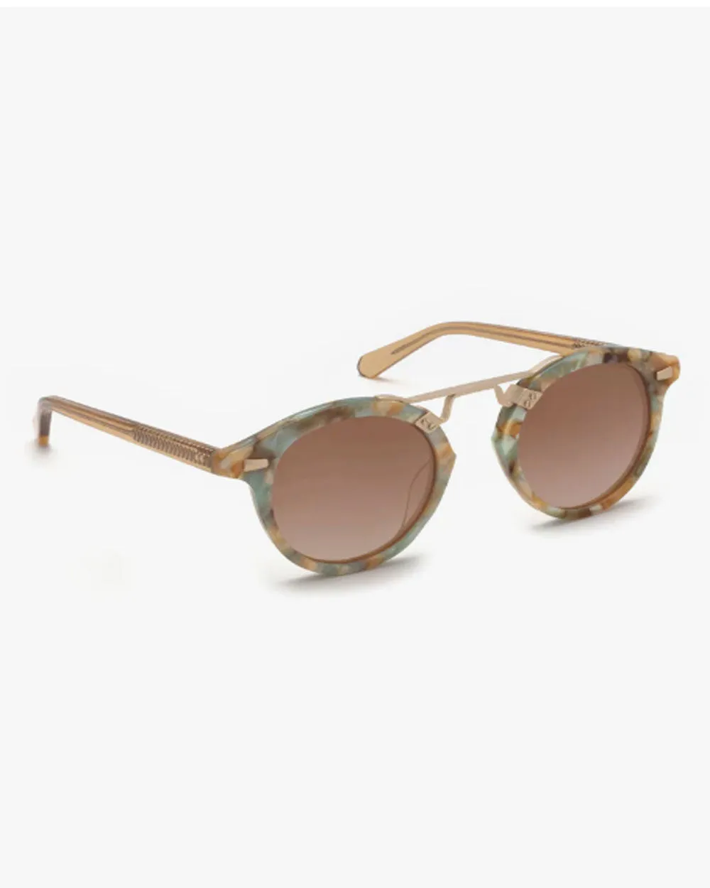 Pearlescent Sweet Tea St. Louis II Sunglasses