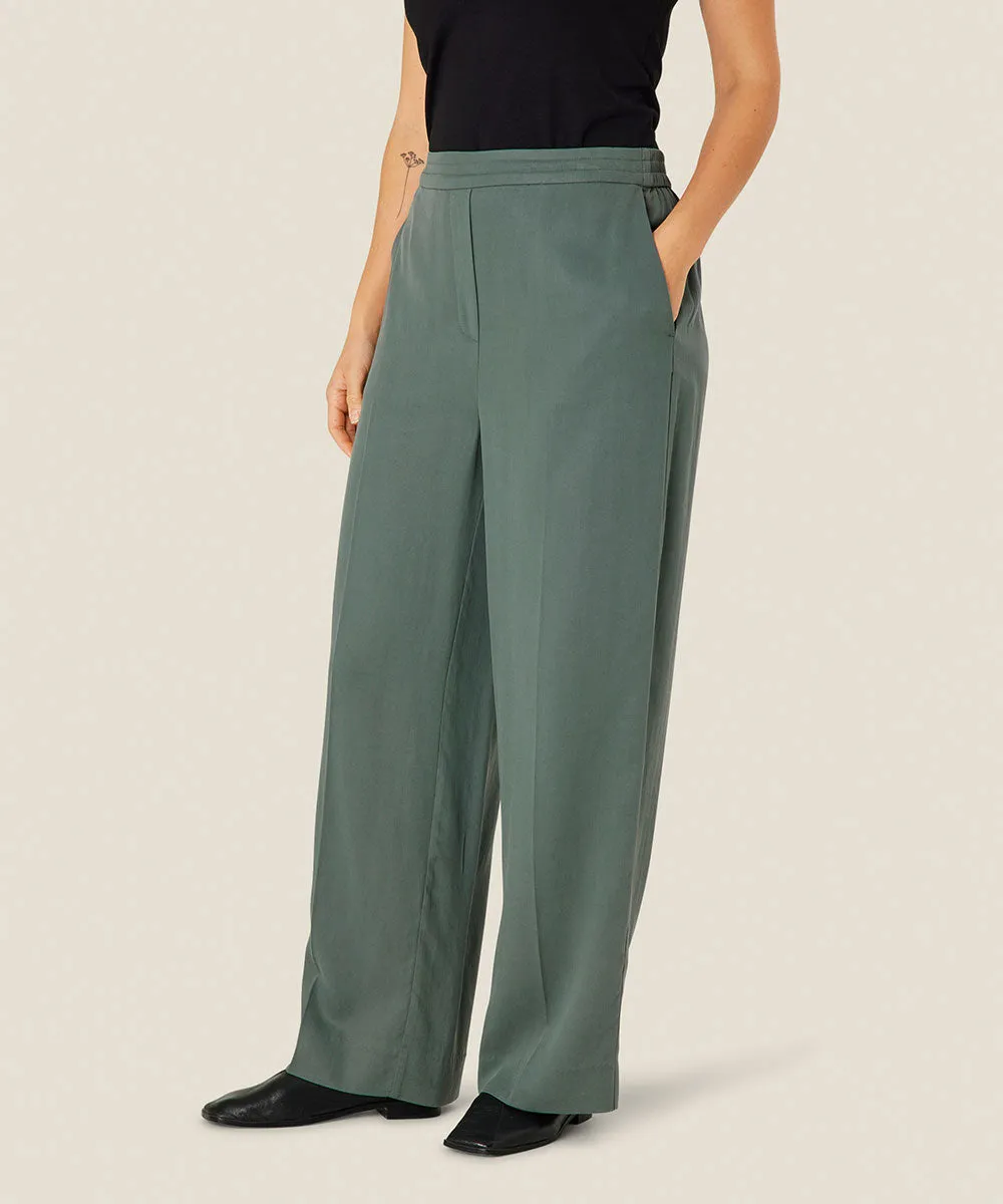 Wide-Leg Pippie Pants