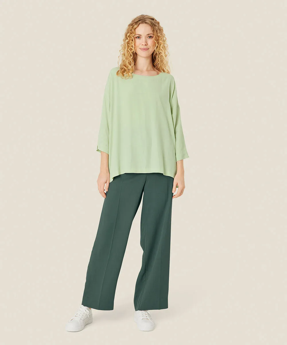 Wide-Leg Pippie Pants