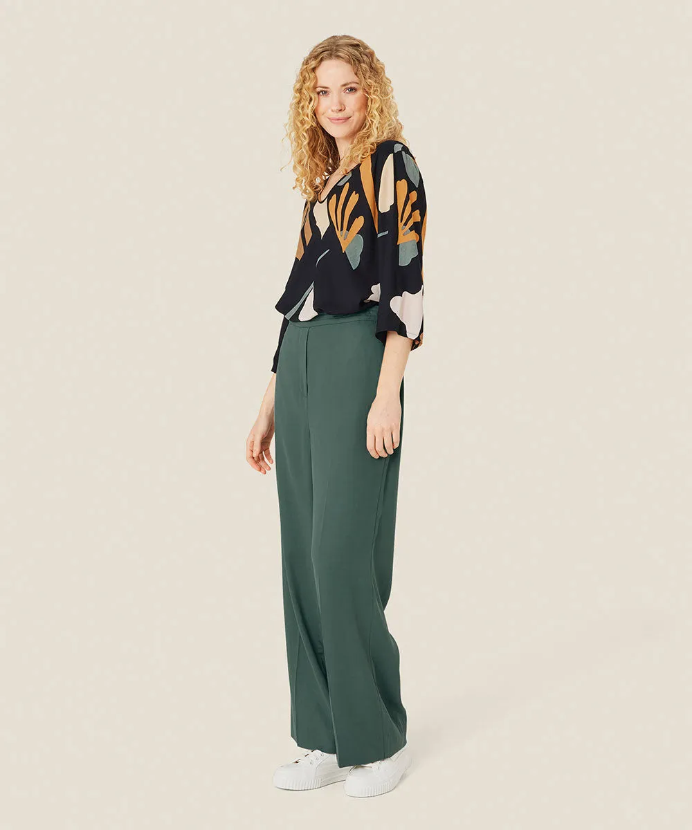 Wide-Leg Pippie Pants