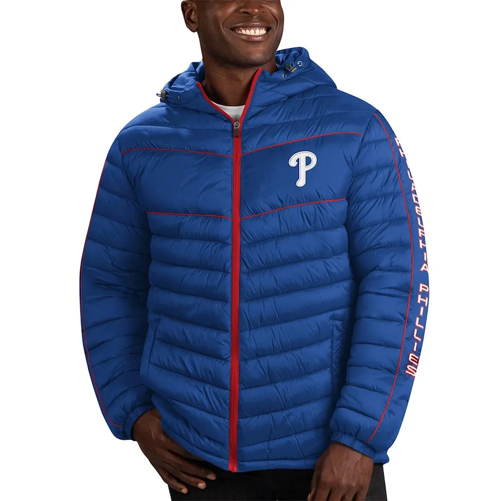 Phillies Royal Puffer Jacket