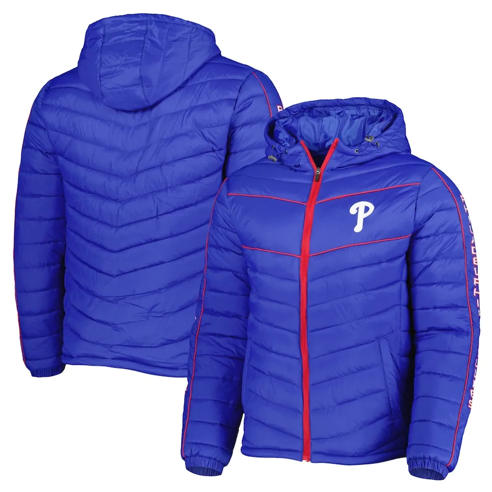 Phillies Royal Puffer Jacket