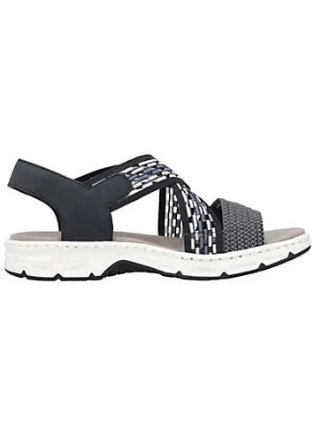 Rieker Sandals with Cross Straps at Grattan