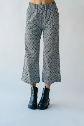 The Ronnie Geometric Wide Leg Pant