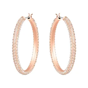 Crystal Leverback Earring with Studs in 14K Gold