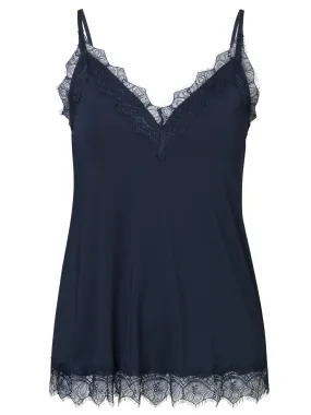 Rosemunde Dark Blue Strap Top