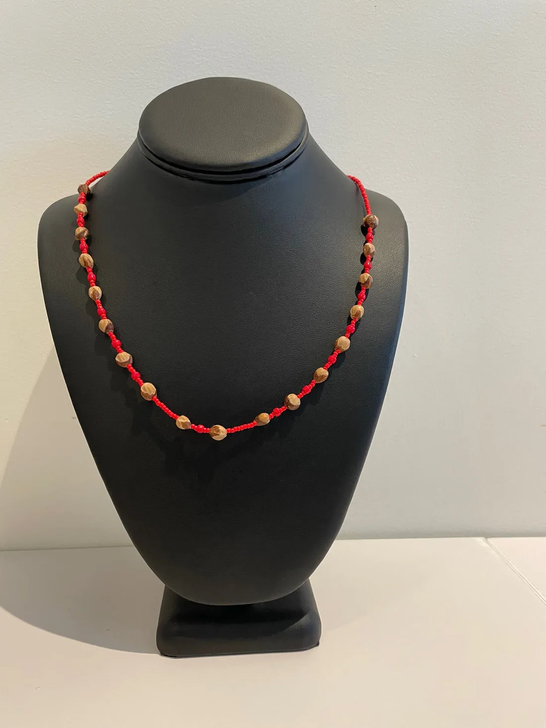 Artisan Seed Bead Necklace