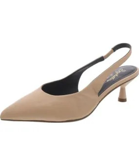 Seychelles Leather Pointed Toe Kitten Heels for Women