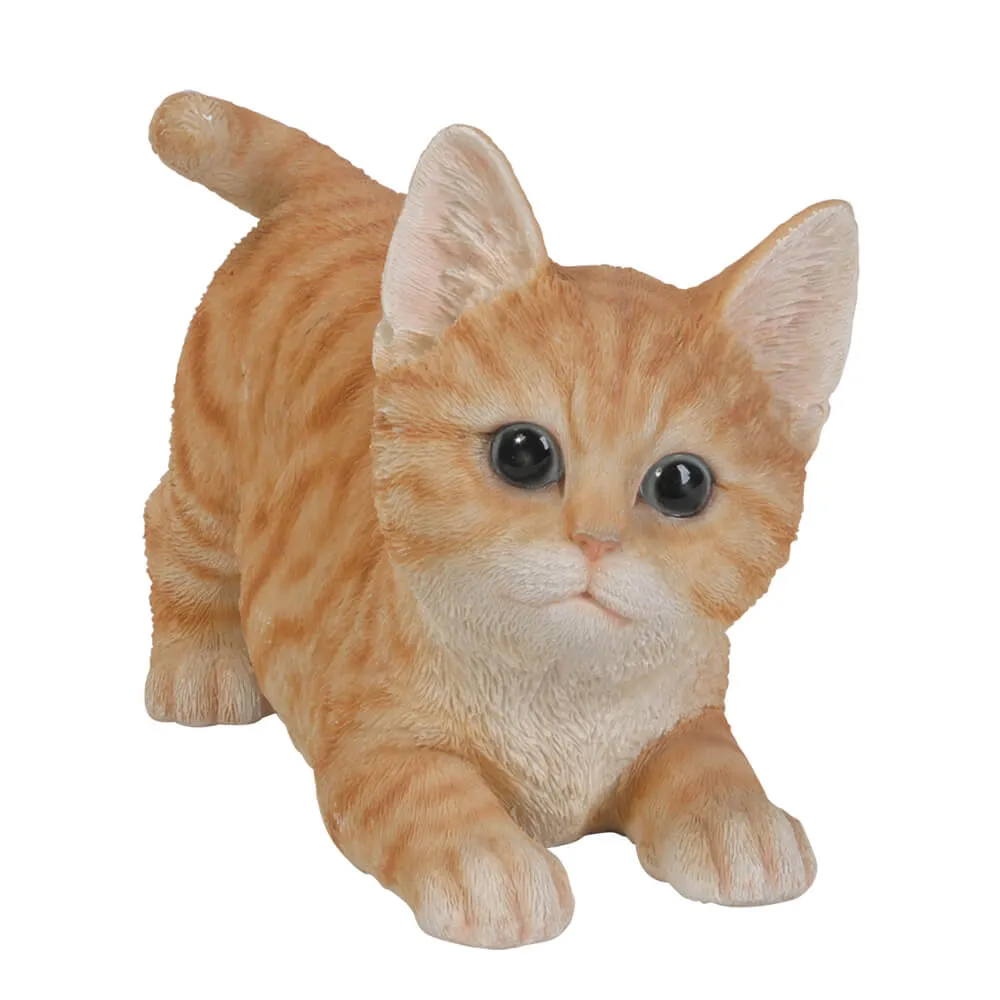 Orange Tabby Kitten Ornament