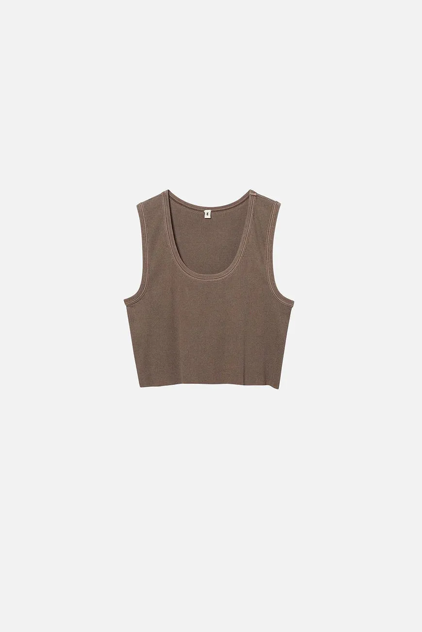 Vintage Brown Tank Top