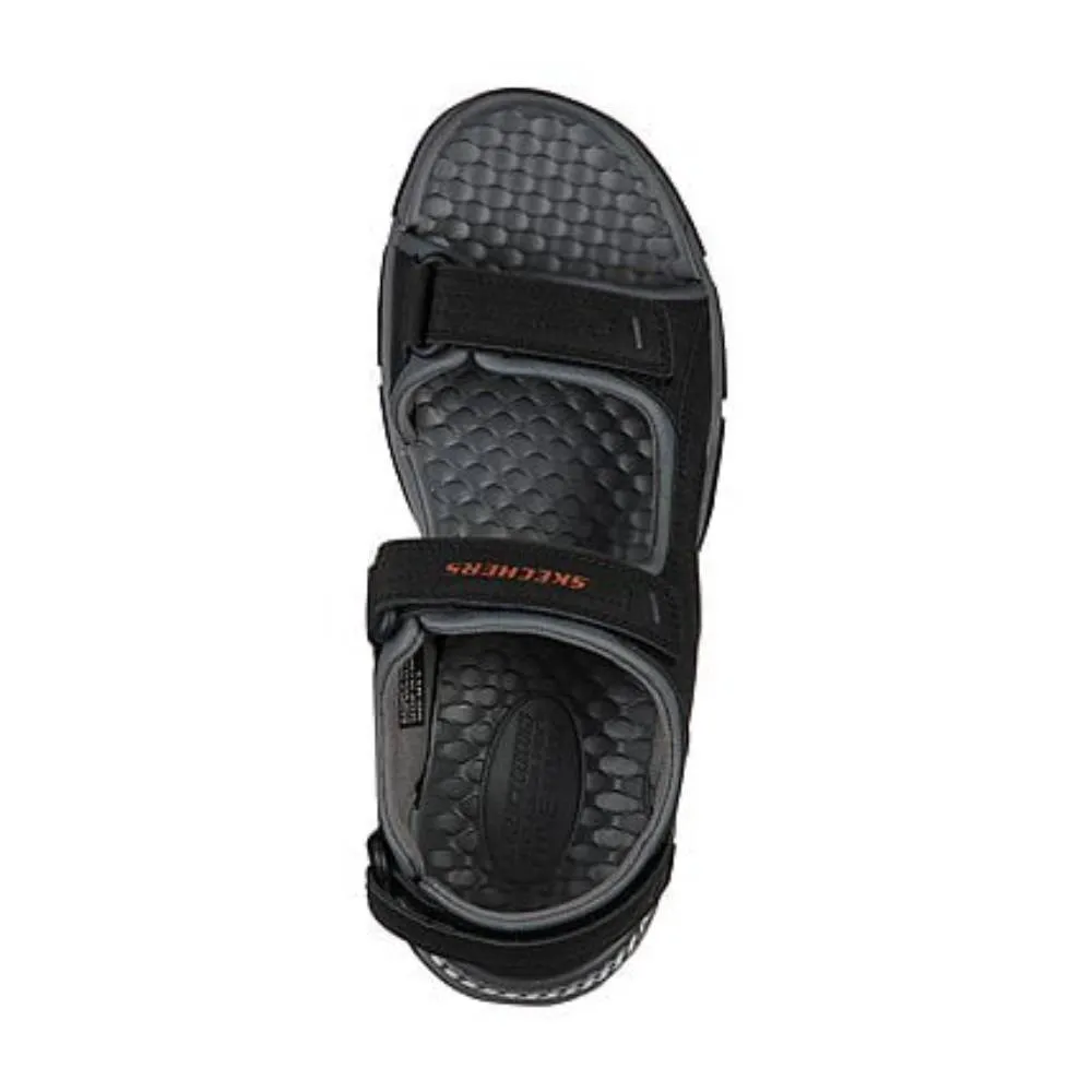 Men's Black SKECHERS Tresmen-Garo Sandal