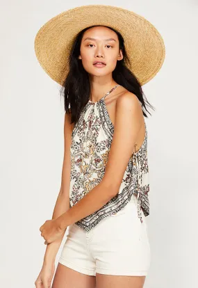 Free People -Sofia Patterned Halter