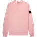 Pink Stone Island Crewneck Sweatshirt