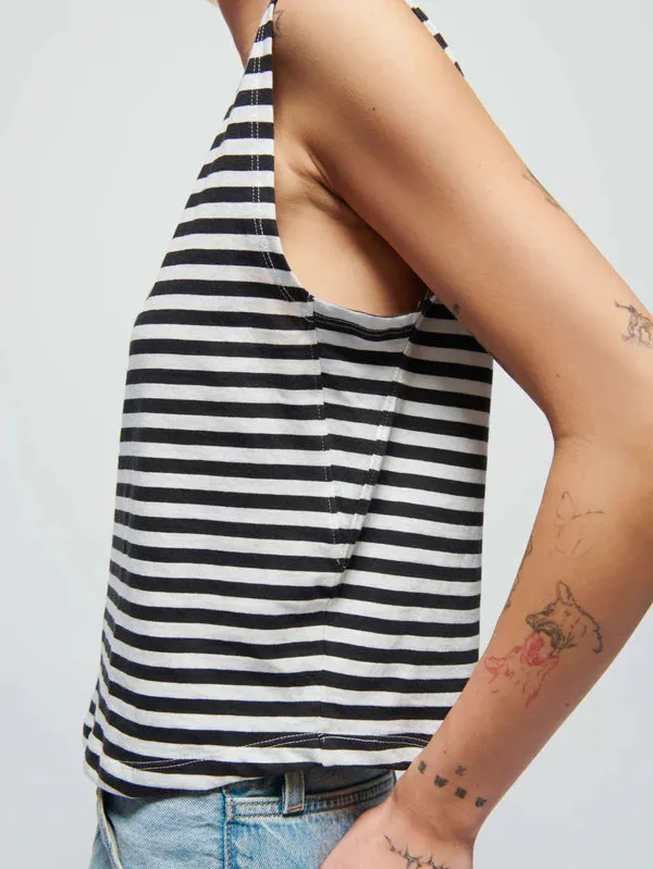 Striped Crewneck Tank named Collins