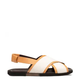 Cross-Strap Sandal