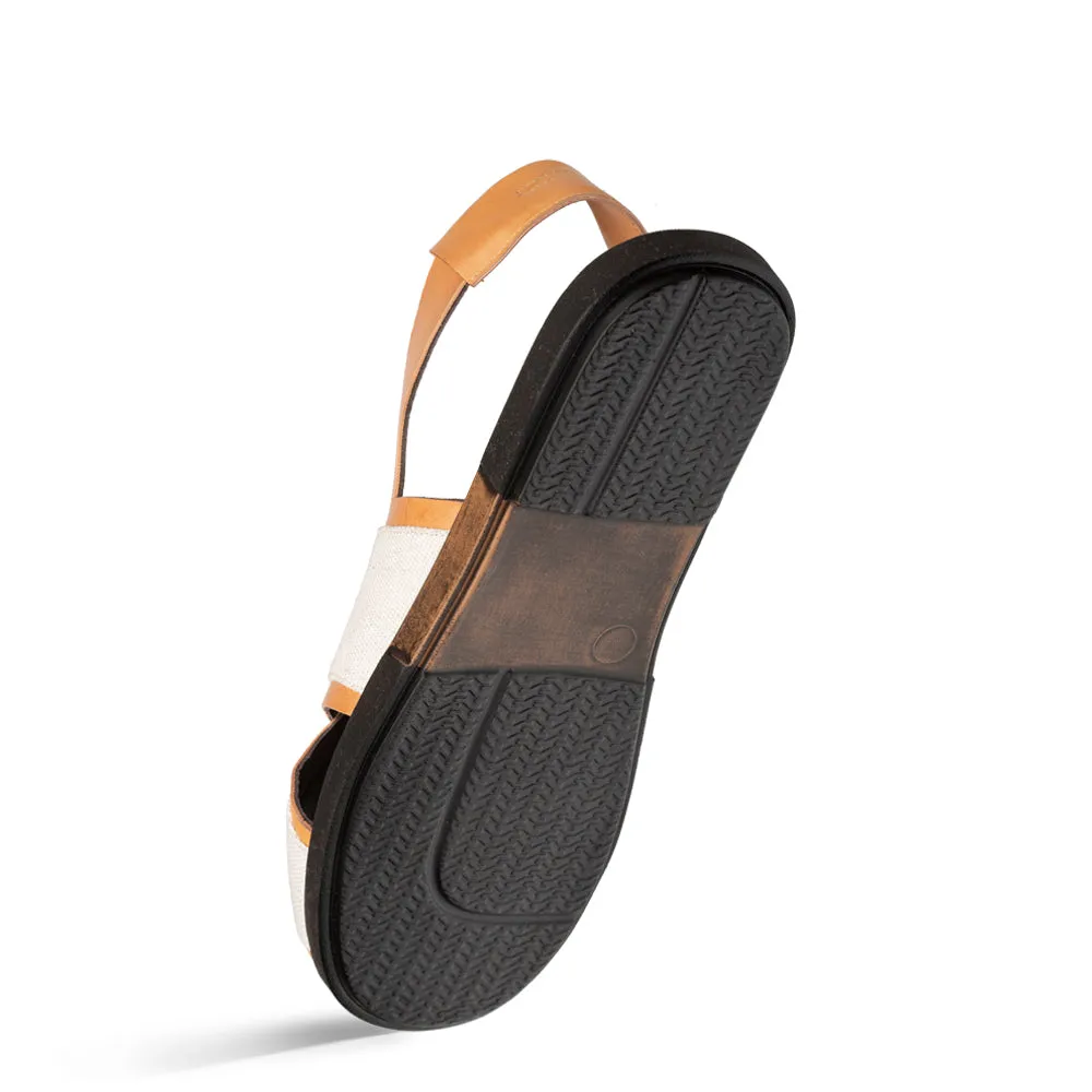 Cross-Strap Sandal