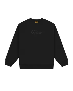 Classic Cursive Design Crewneck