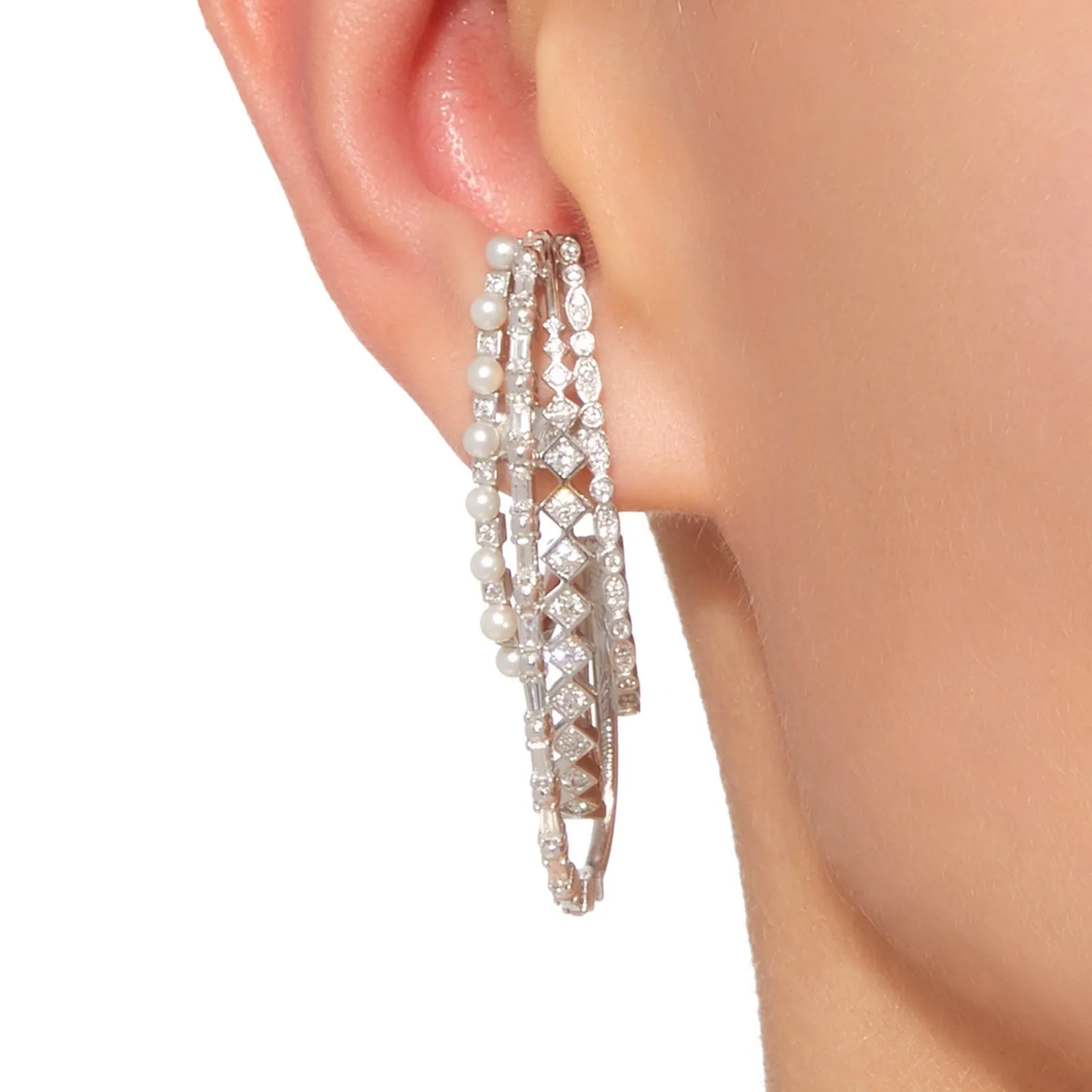 Stylish Mesh Earrings