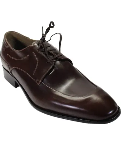 Tardini Mens Italian Leather Lace Up Oxford Dress Shoes