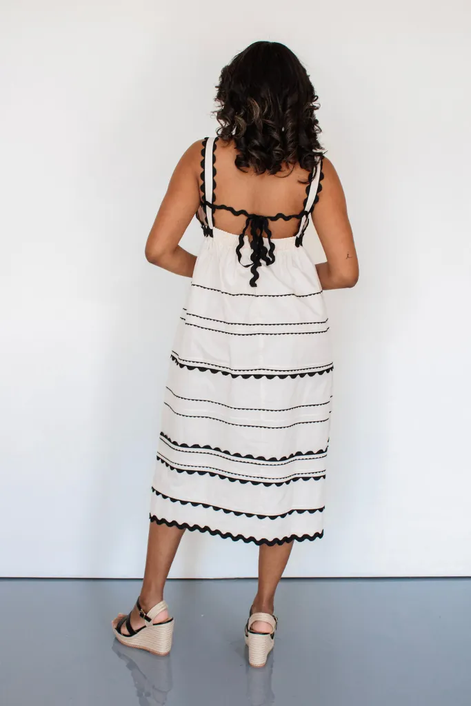 Natural Midi Dress