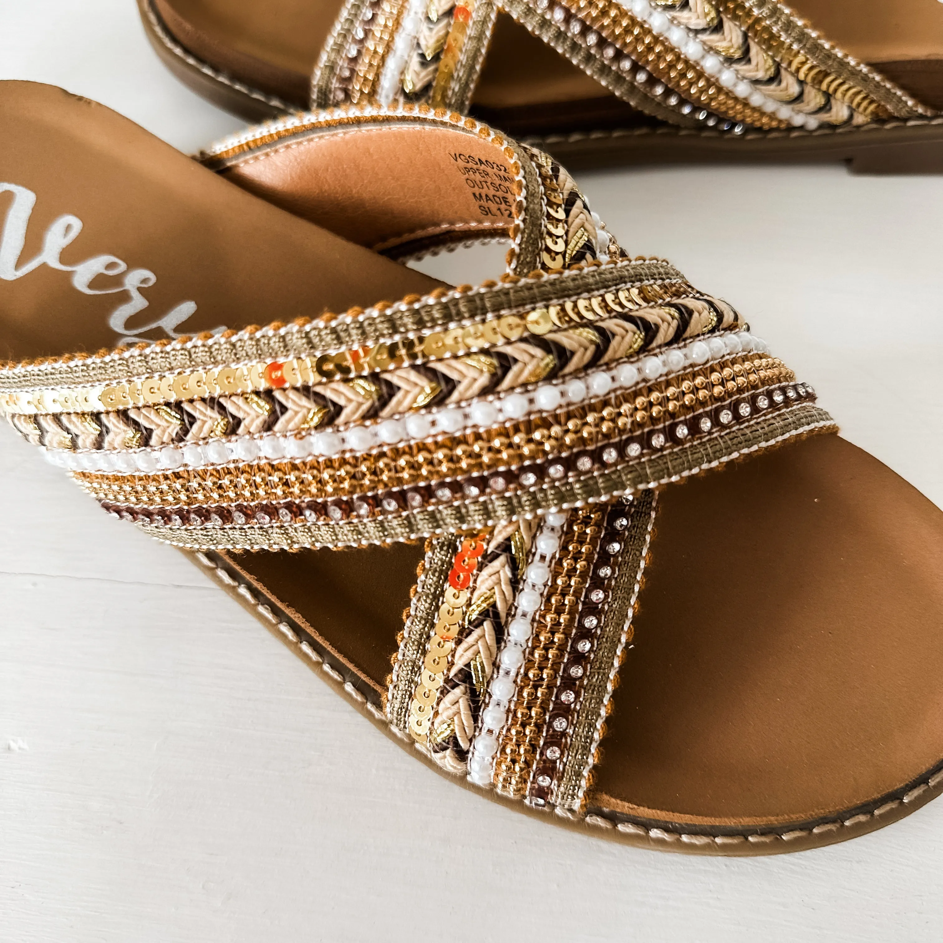 Bronze Elkin Sandals