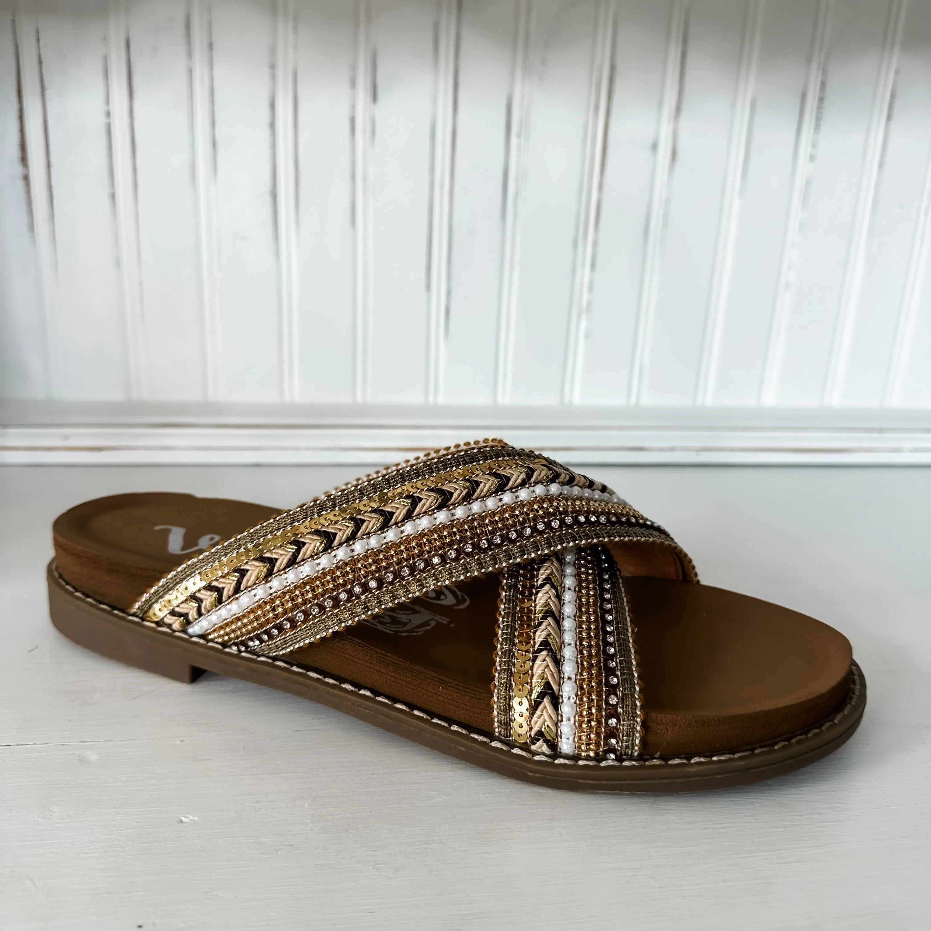 Bronze Elkin Sandals