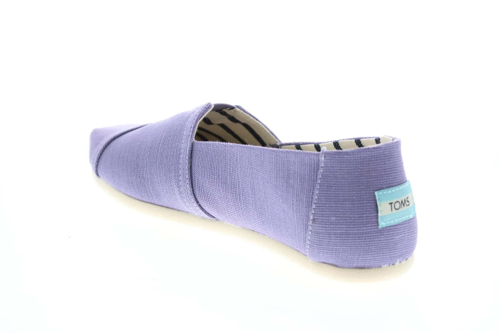 Toms Alpargata 10014419 Womens Purple Canvas Loafer Flats Shoes