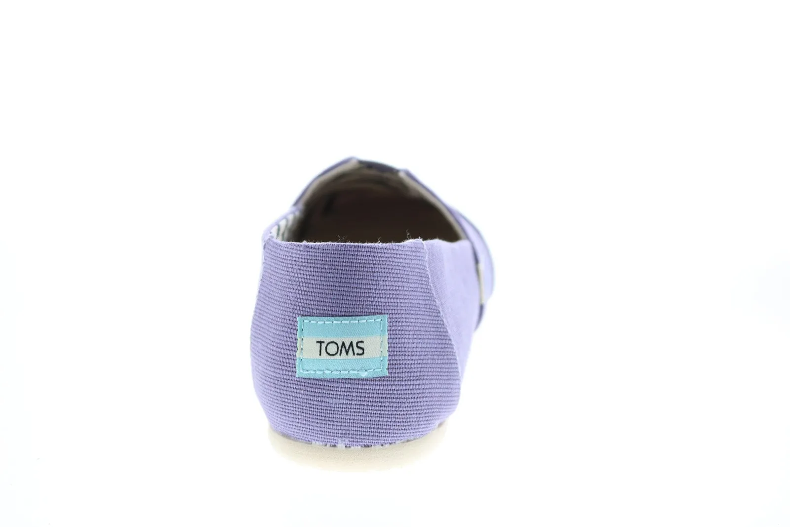 Toms Alpargata 10014419 Womens Purple Canvas Loafer Flats Shoes