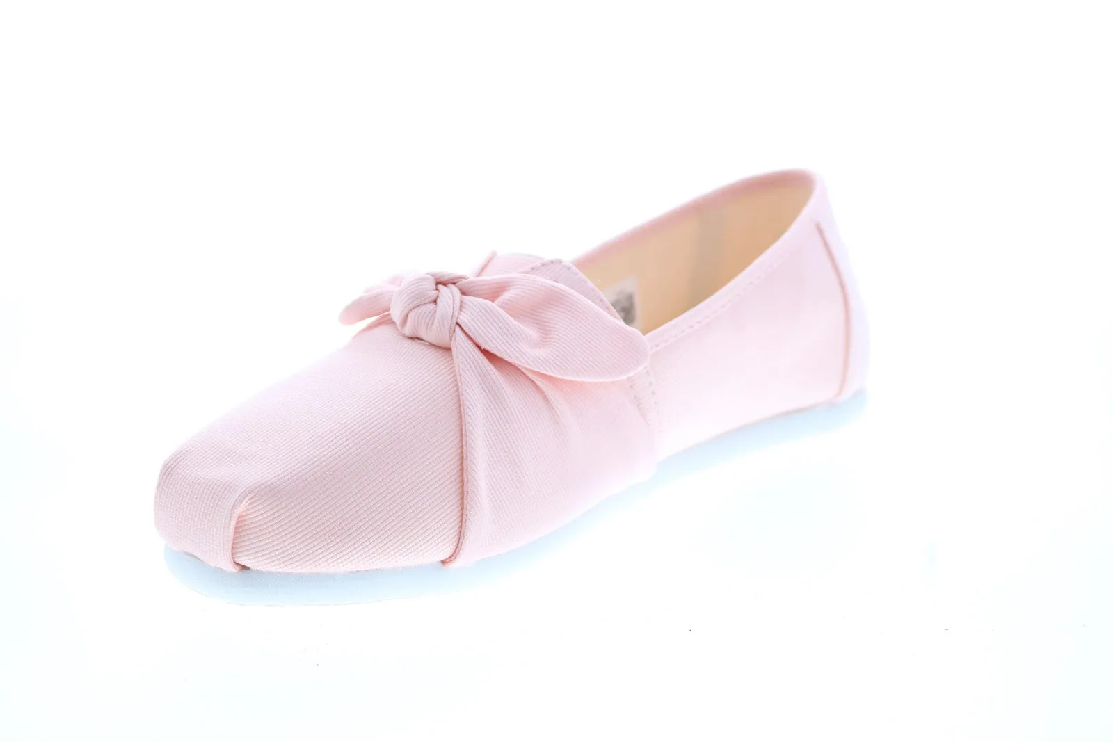 Toms Alpargata 10017338 Womens Pink Canvas Loafer Flats Shoes