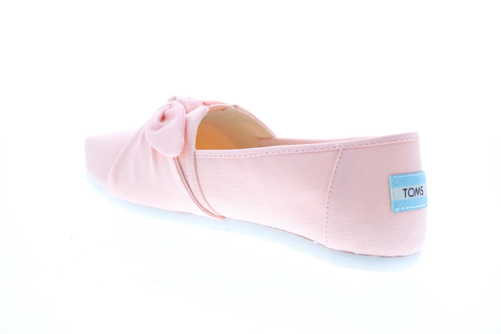 Toms Alpargata 10017338 Womens Pink Canvas Loafer Flats Shoes