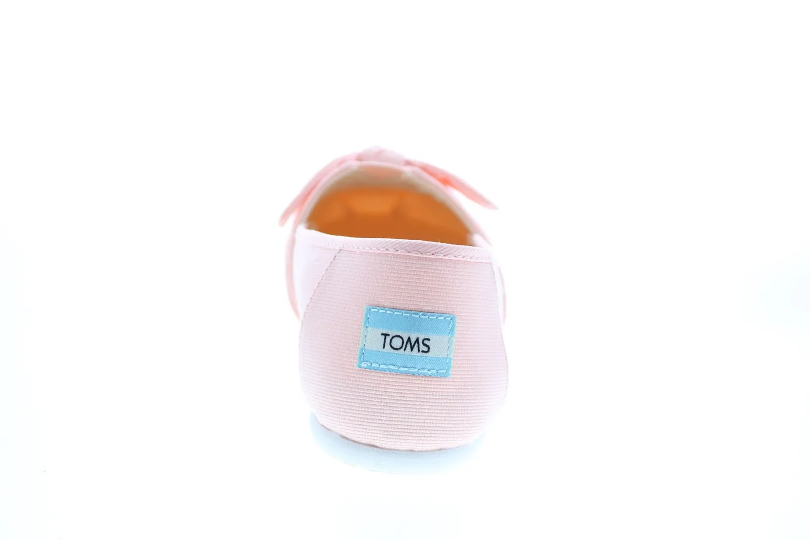 Toms Alpargata 10017338 Womens Pink Canvas Loafer Flats Shoes