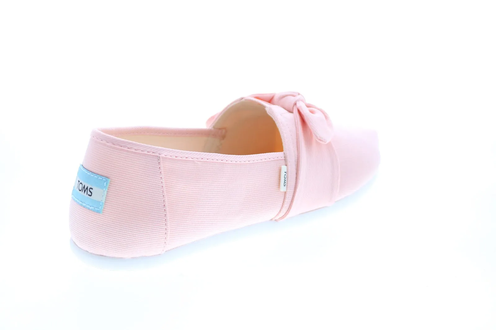 Toms Alpargata 10017338 Womens Pink Canvas Loafer Flats Shoes