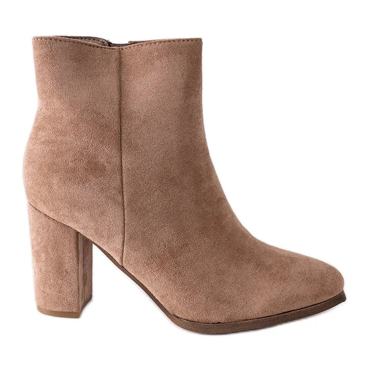 Beige Ankle Boots Torricelli