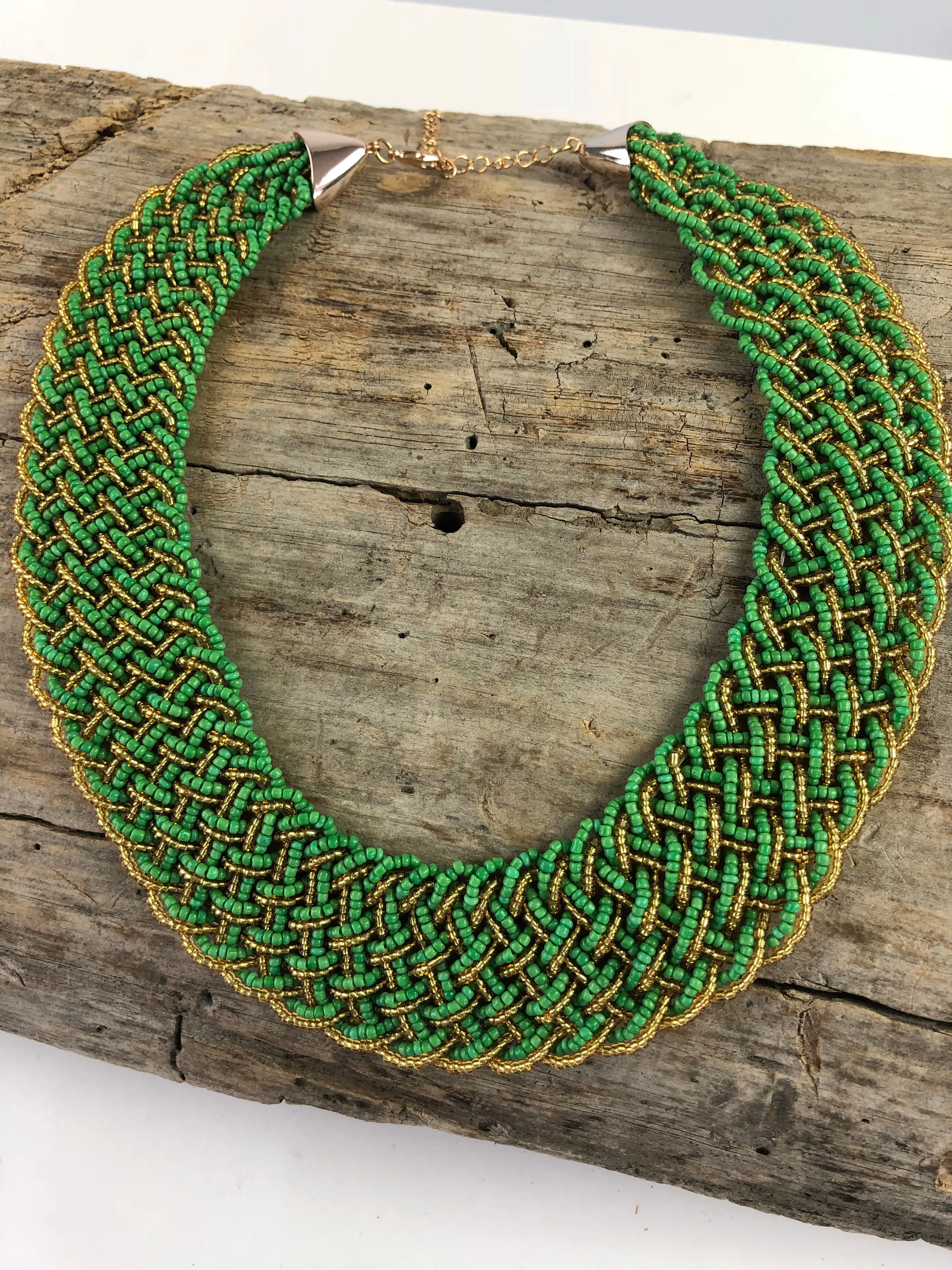 Bold Ujasiri Beaded Necklace