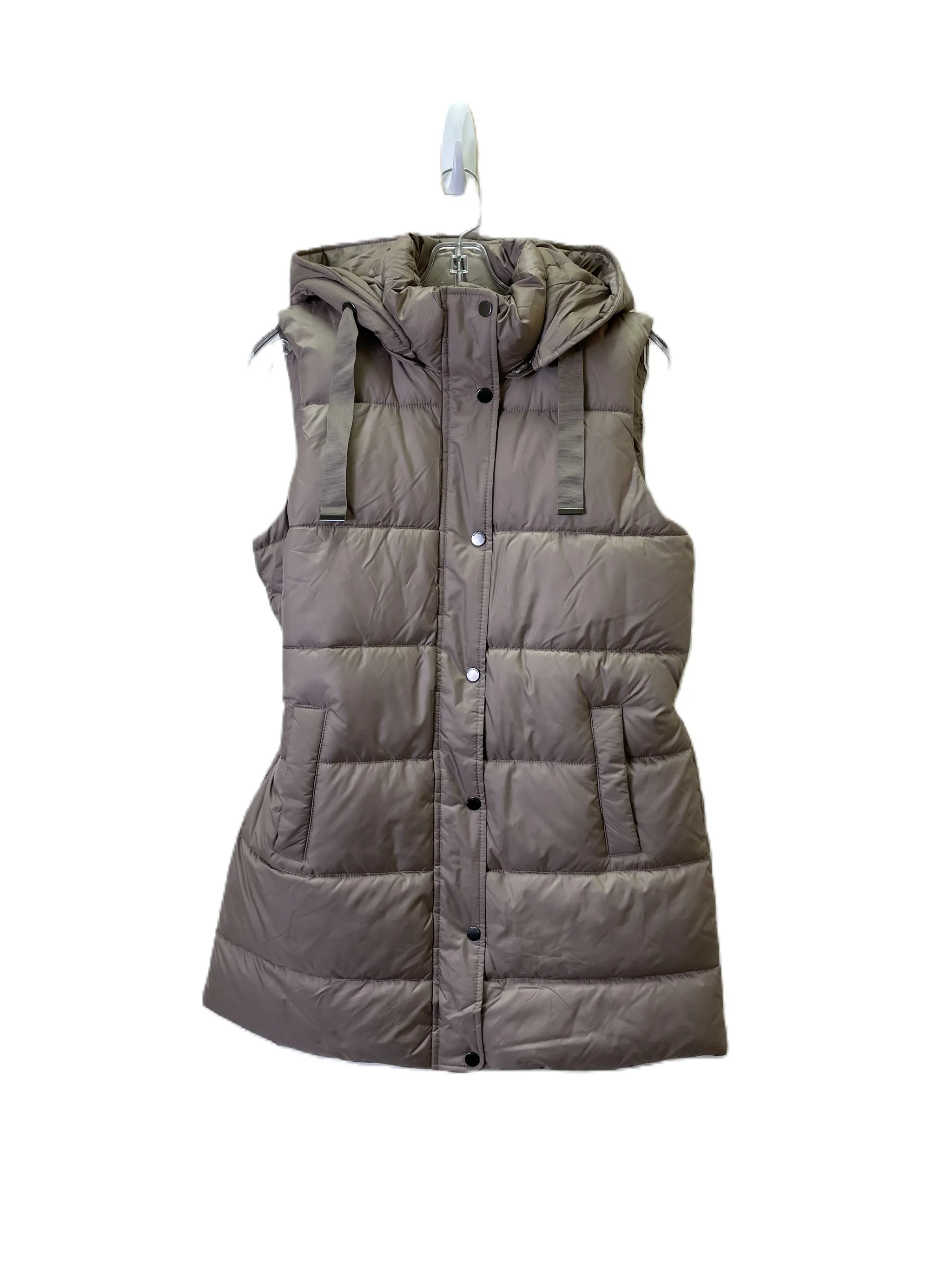 Taupe Puffer Vest by Weatherproof in S