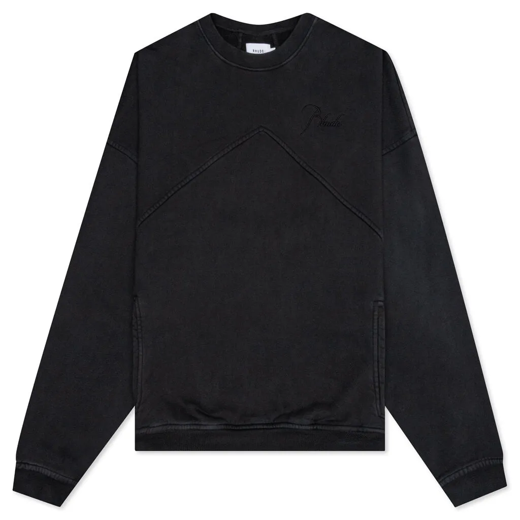 Vintage Black Crewneck