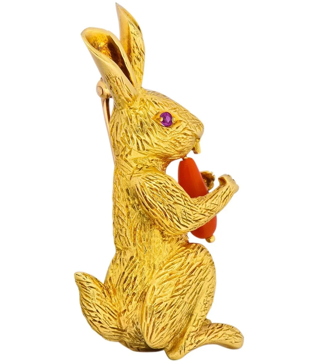 Vintage Rabbit Brooch