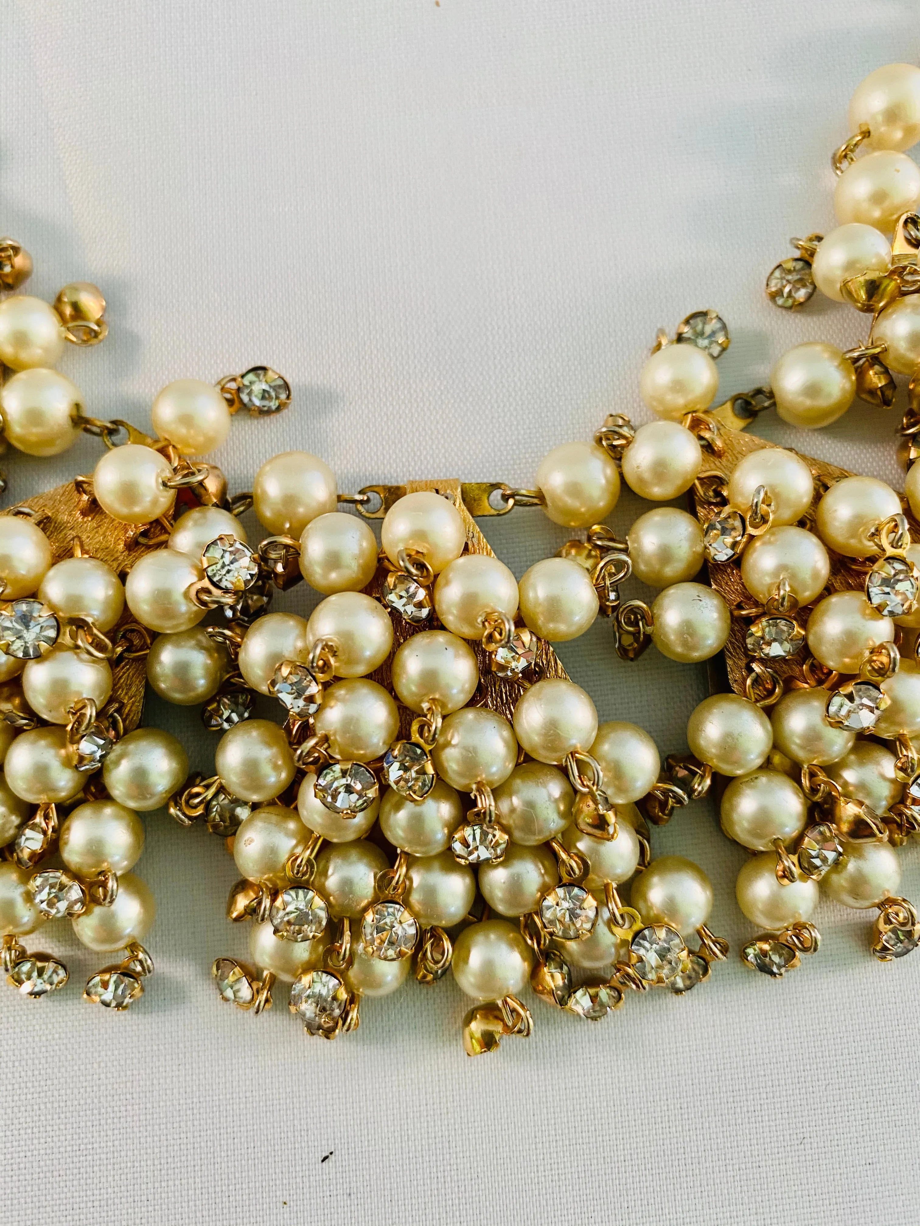 1950s Pearl Bridal Necklace