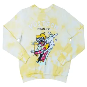 Vuitton Yuzu D18 Tie Dye Crewneck