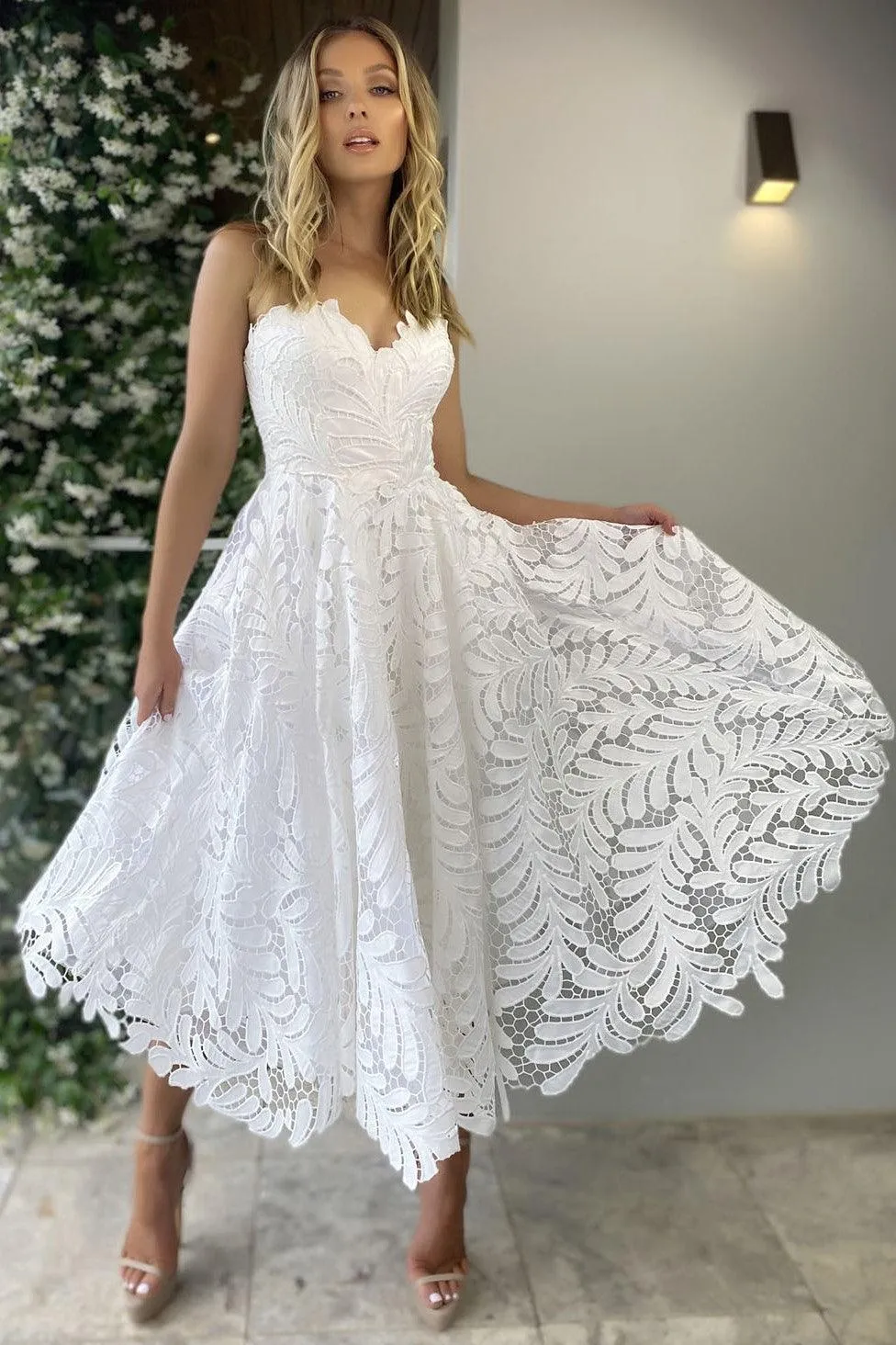 White Jadore JX5031 Sandra Dress