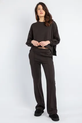 Felpa Pantaloni Wide Leg