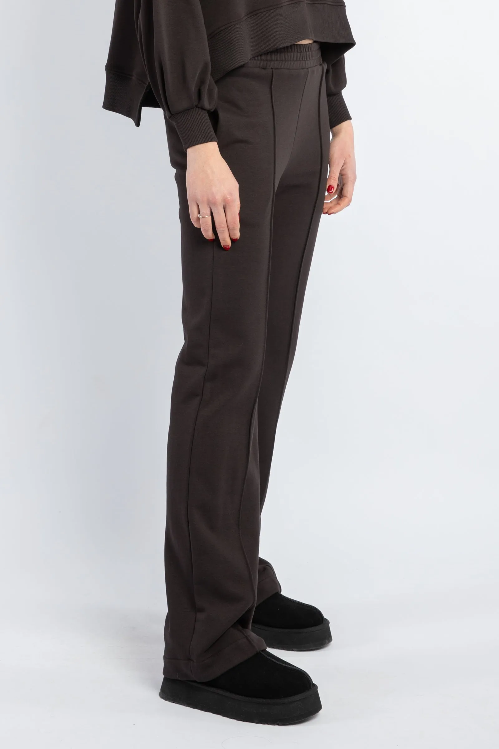 Felpa Pantaloni Wide Leg