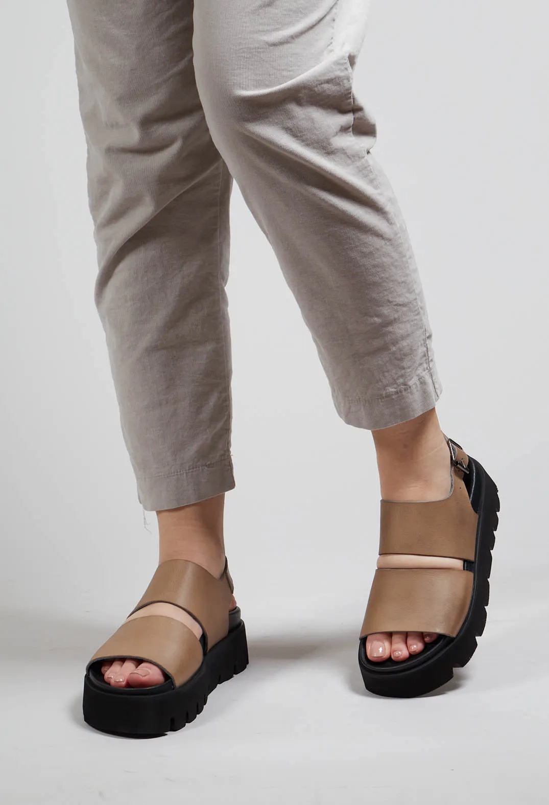 Wide Marmo Sandals