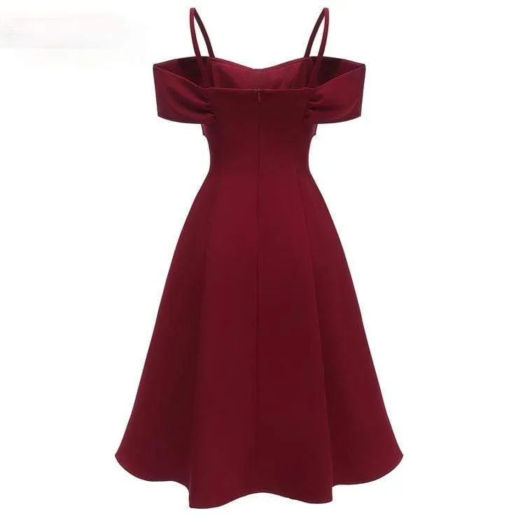 Womens Bridesmaid Slip Dresses with Bow